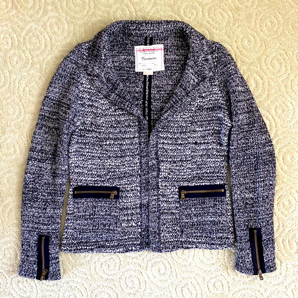 Chic Anthro Knit Jacket